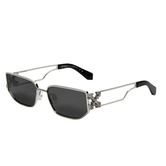 NWT Off-White Allen Silver 60mm Sunglasses main image 4